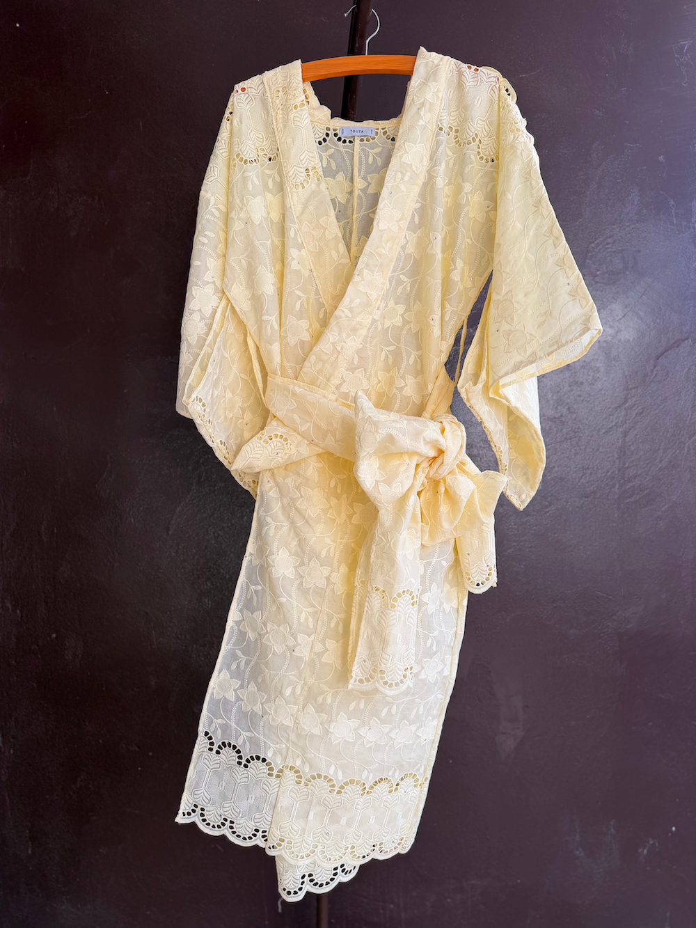 YUKATA BRODE LONG / CREAM