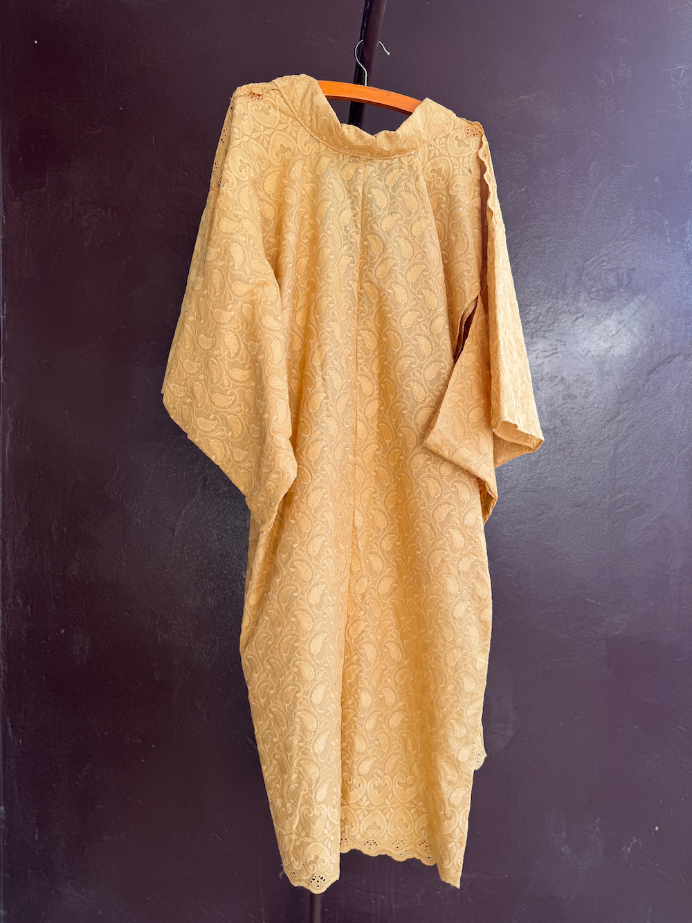 YUKATA BRODE LONG / BEIGE