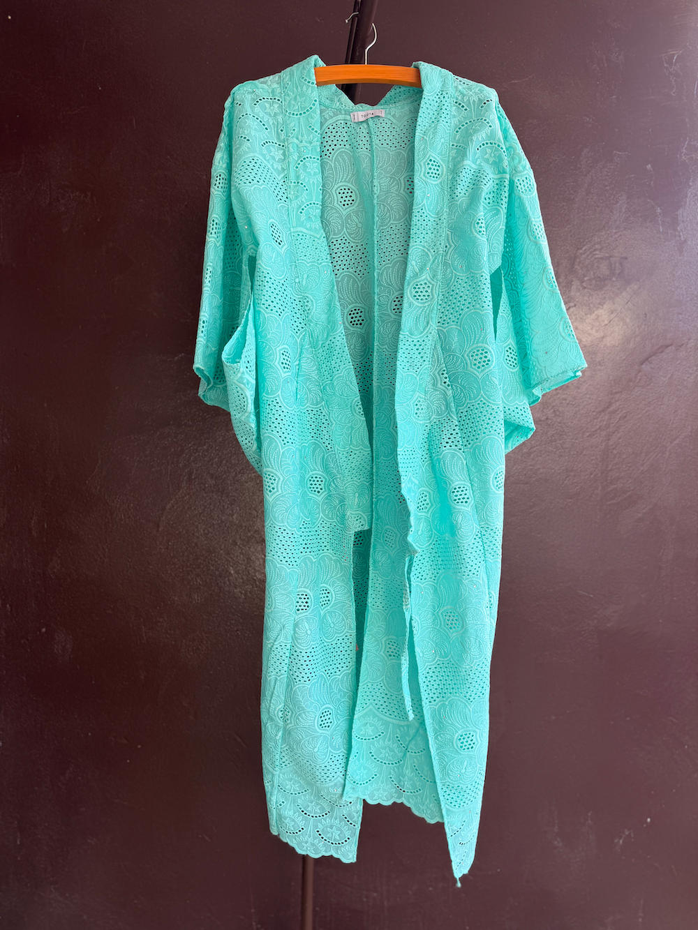 YUKATA BRODE LONG / LIGHT BLUE