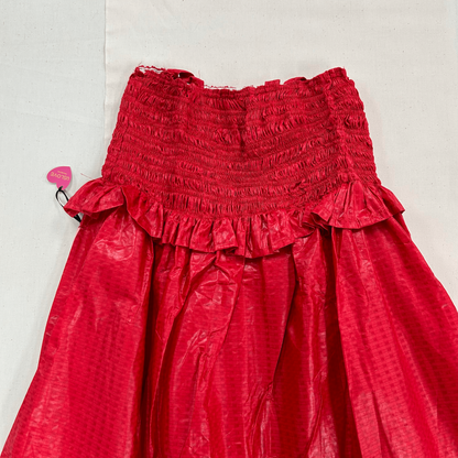 2 in 1 Dress Skirt - Red 