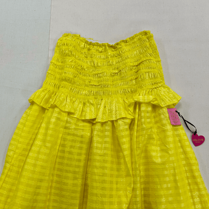 2 in 1 Dress Skirt - Yellow 