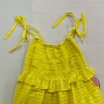 2 in 1 Dress Skirt - Yellow 