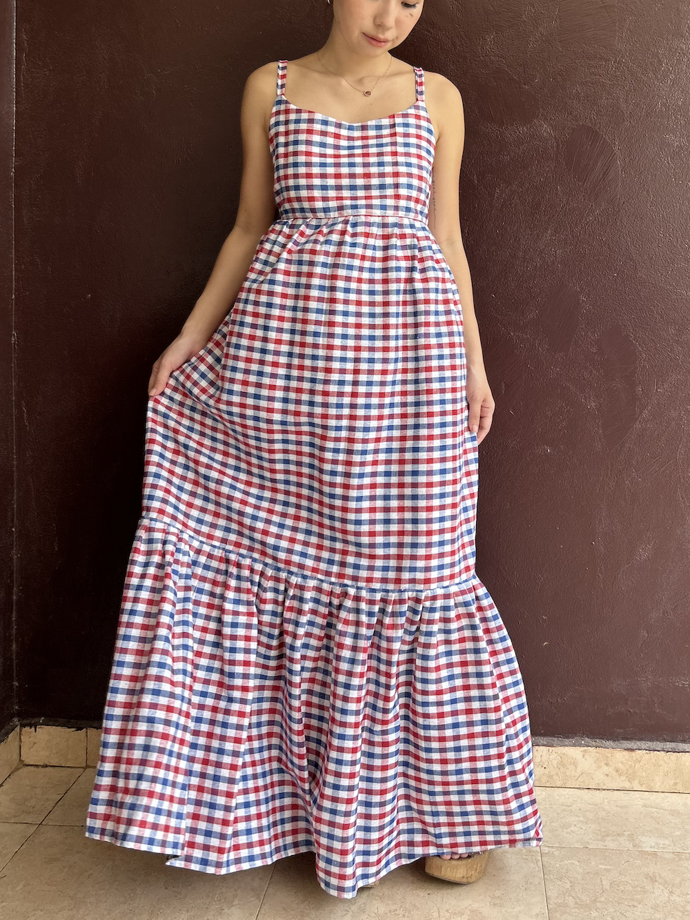 Back Ribbon Dress (Size M/L)