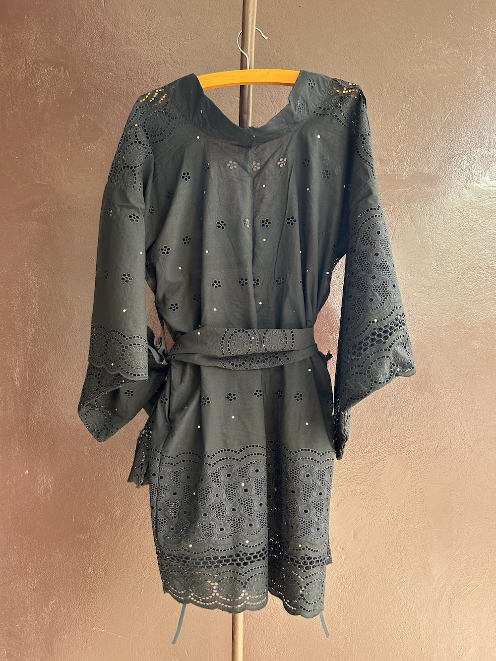 YUKATA BRODER / BLACK