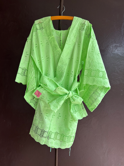 YUKATA BRODER / GREEN