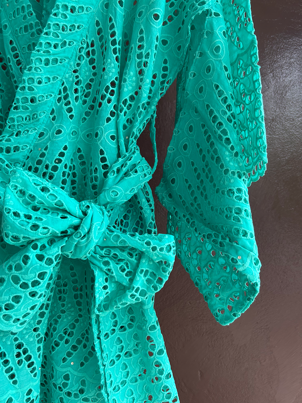 YUKATA BRODER / BAMBOO GREEN