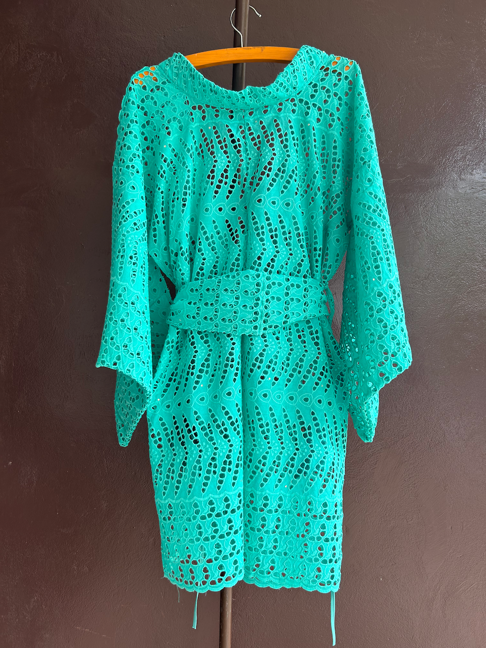 YUKATA BRODER / BAMBOO GREEN