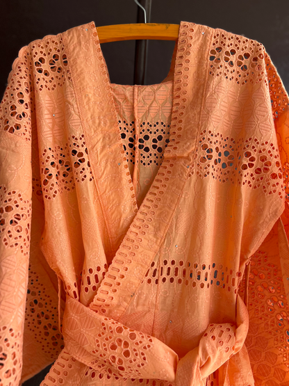 YUKATA BRODER / ORANGE