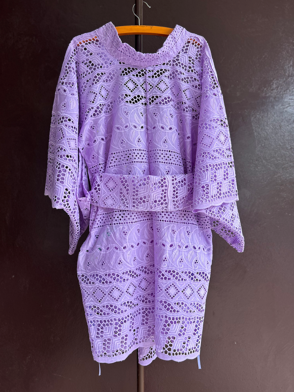 YUKATA BRODER / PURPLE