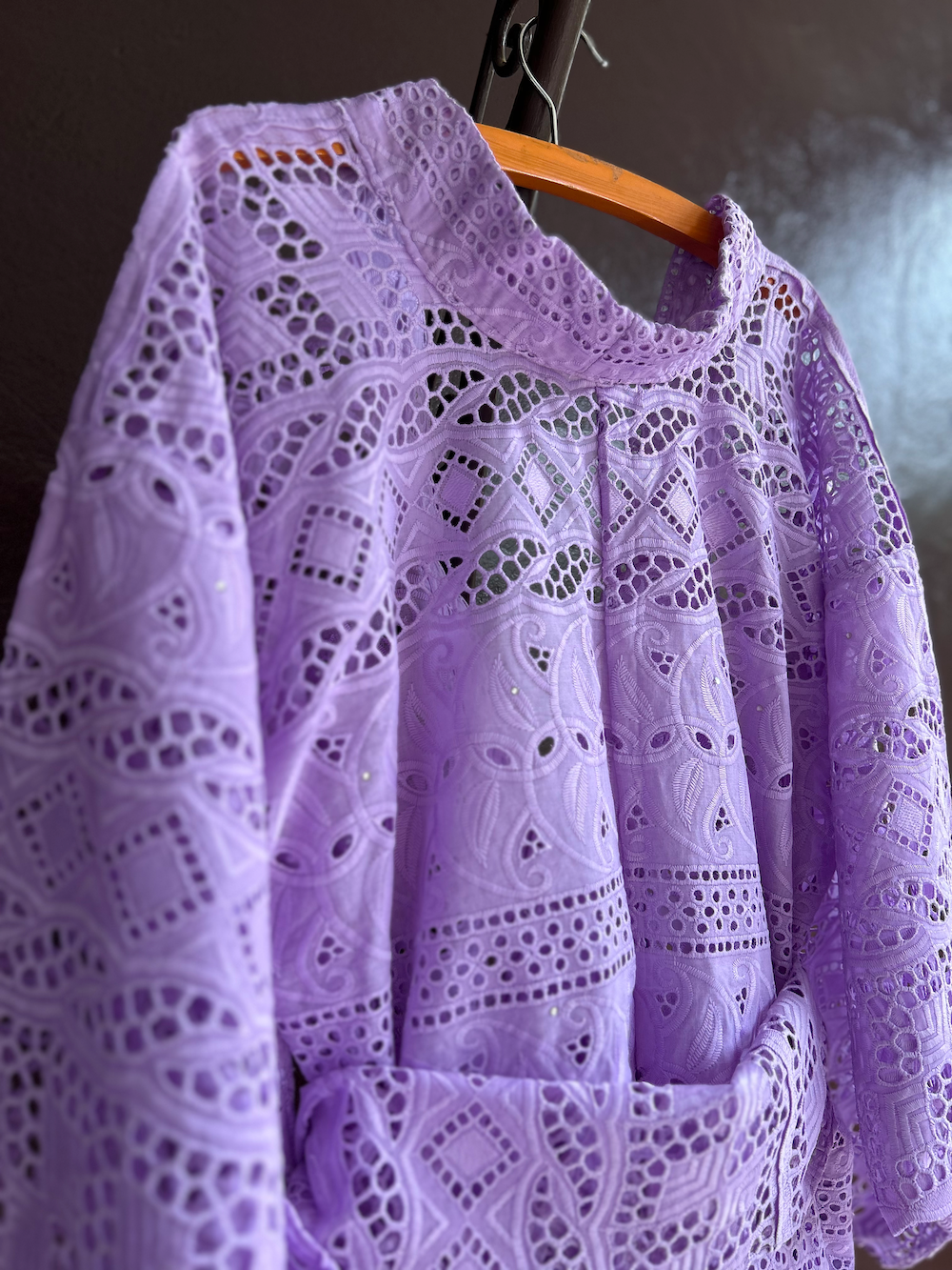 YUKATA BRODER / PURPLE