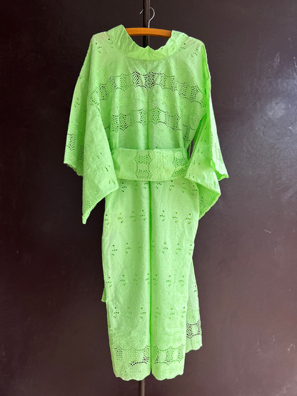 YUKATA BRODE / GREEN