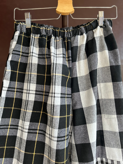 Patchwork pants / size L