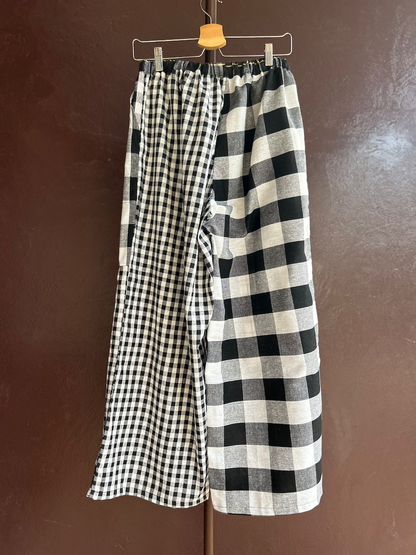 Patchwork pants / size L