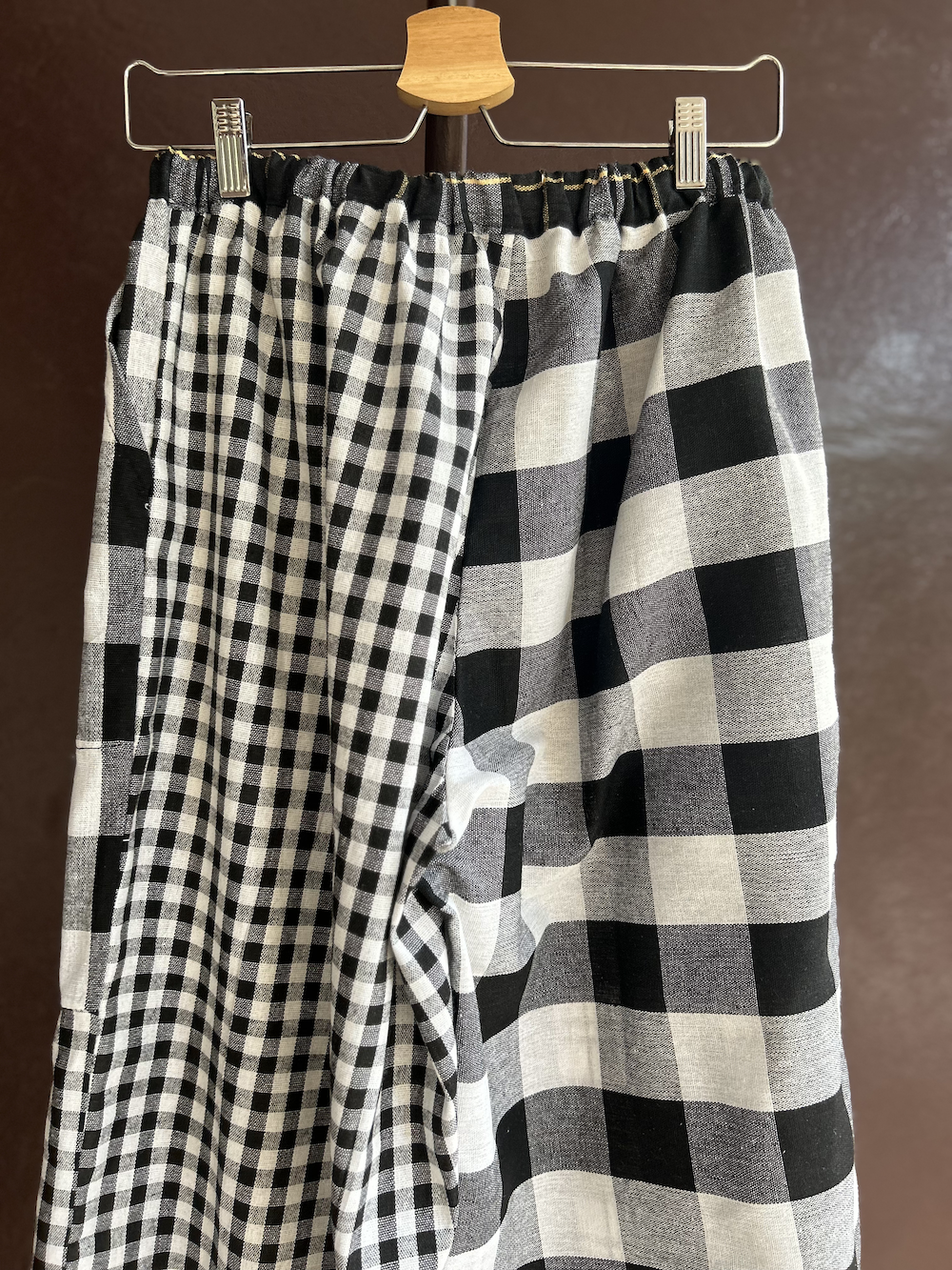 Patchwork pants / size L