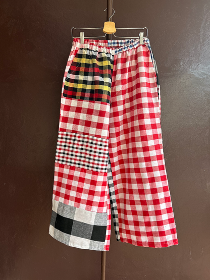 Patchwork pants / size L