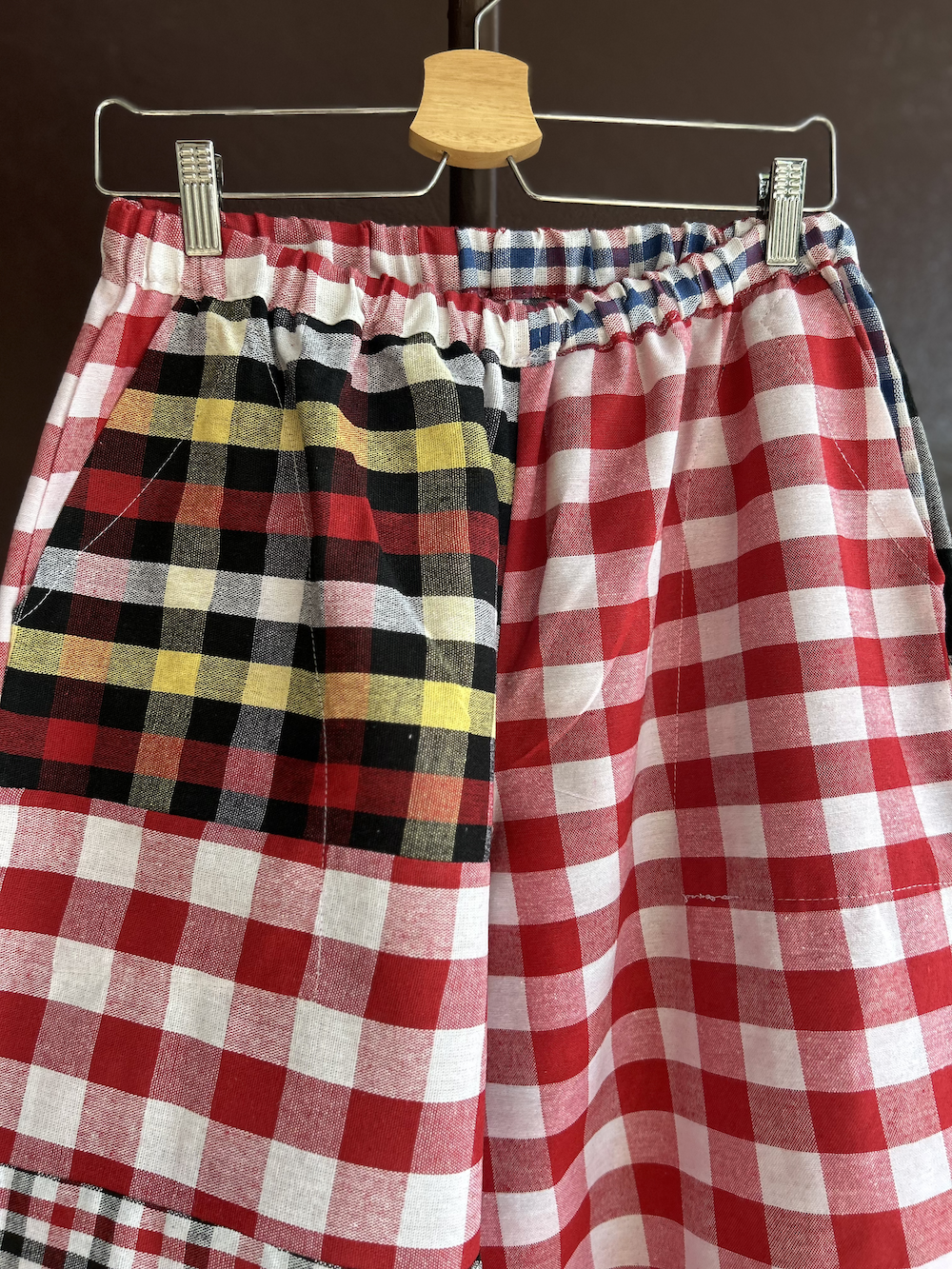 Patchwork pants / size L