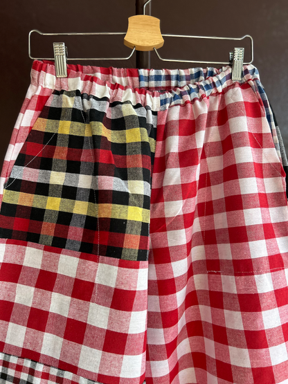 Patchwork pants / size L