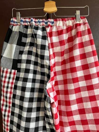 Patchwork pants / size L