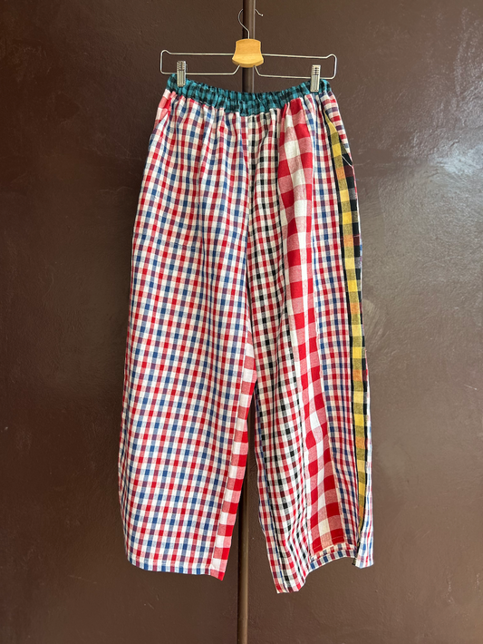 Patchwork pants / size L
