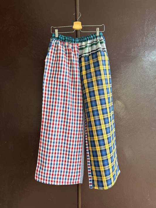 Patchwork pants / size L