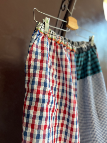 パッチワークパンツ / Lサイズ