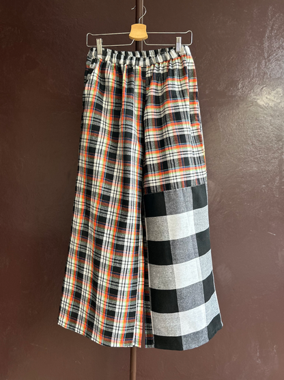Patchwork pants / size L 