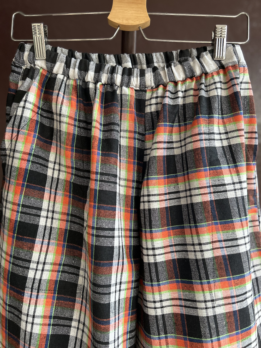 Patchwork pants / size L 