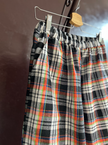 Patchwork pants / size L 