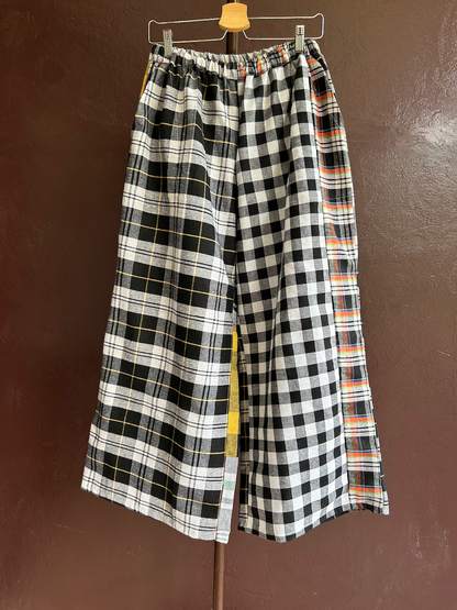 Patchwork pants / XL size 