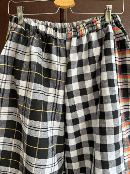 Patchwork pants / XL size 