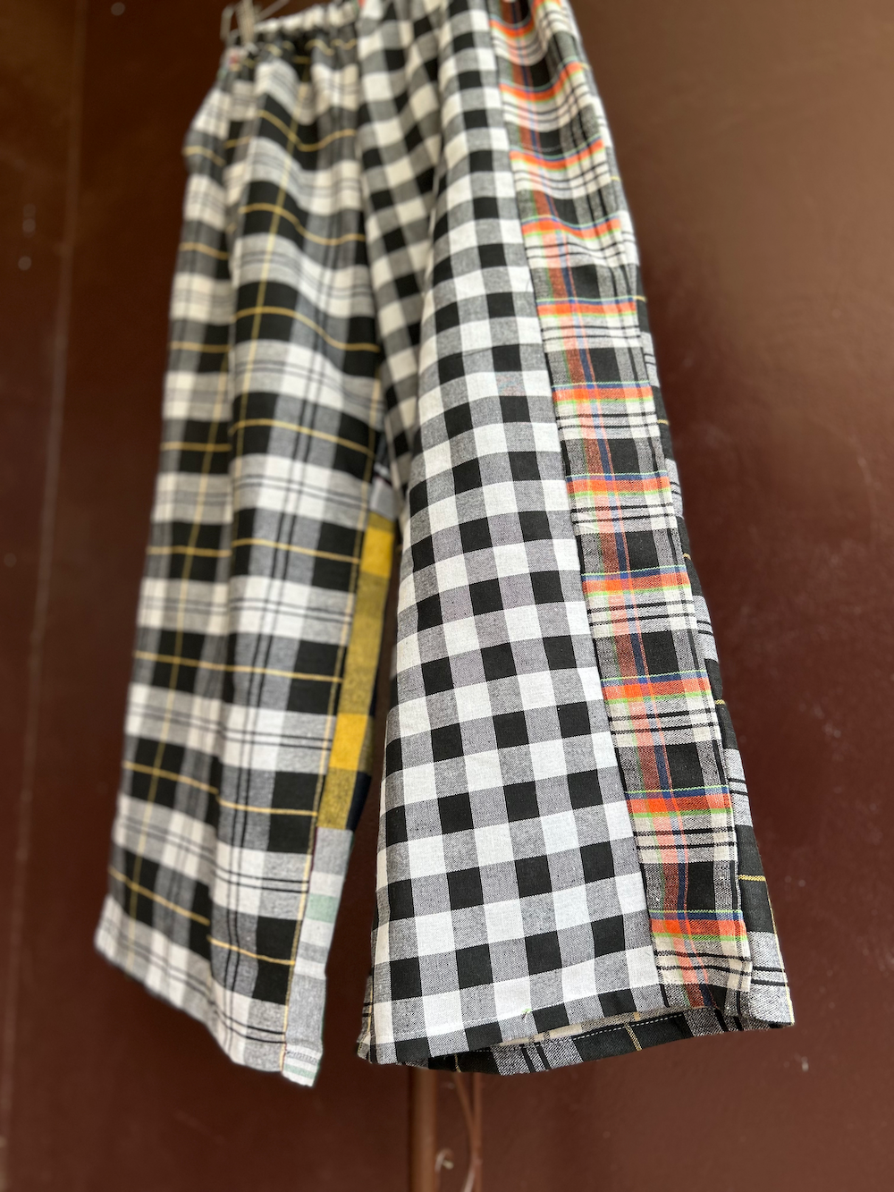 Patchwork pants / XL size 