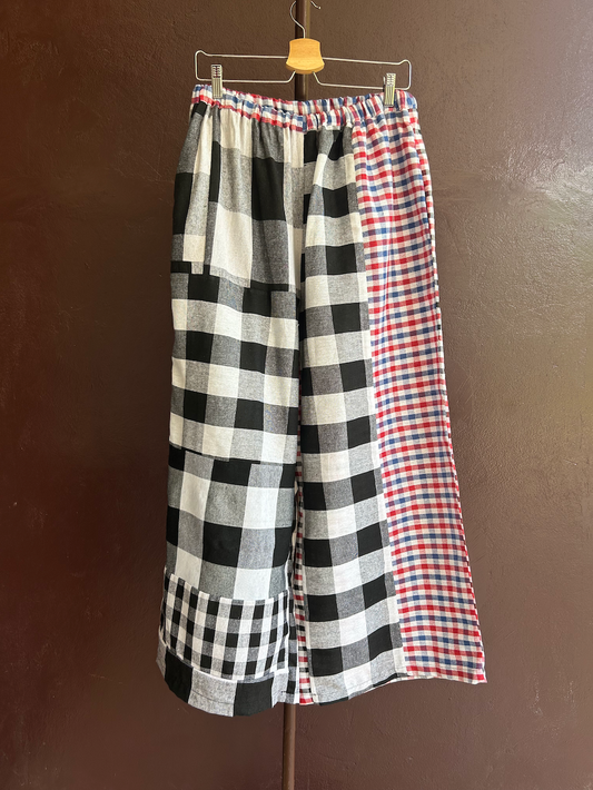 Patchwork pants / XL size