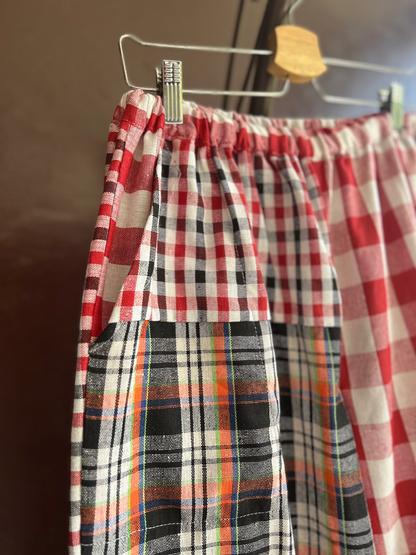 パッチワークパンツ / XLサイズ