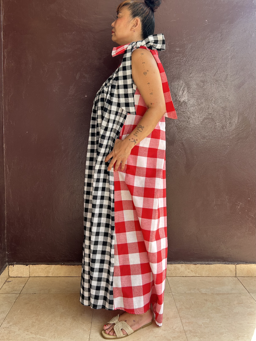 スリットドレス  (Size M/L)