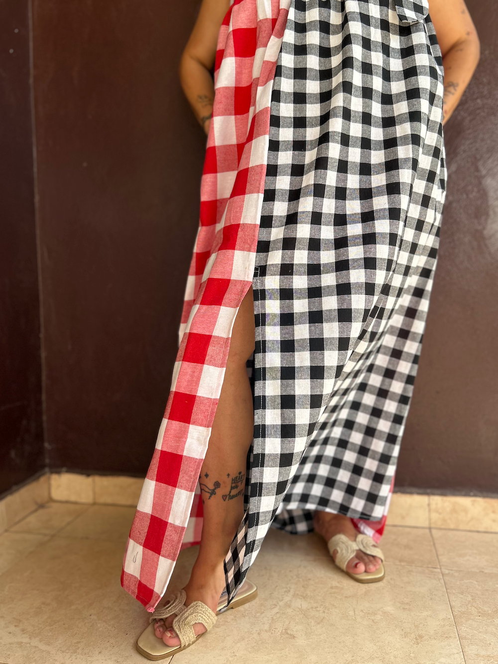 スリットドレス  (Size M/L)