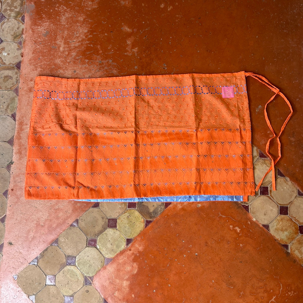 Reversible wrap skirt (Wakh x Broder) *Short
