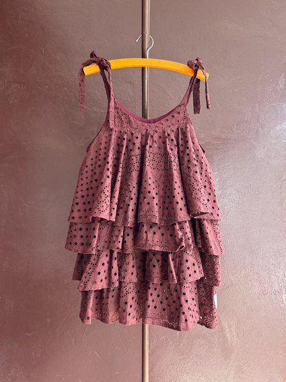 4-tier volume dress (Size S/M) 