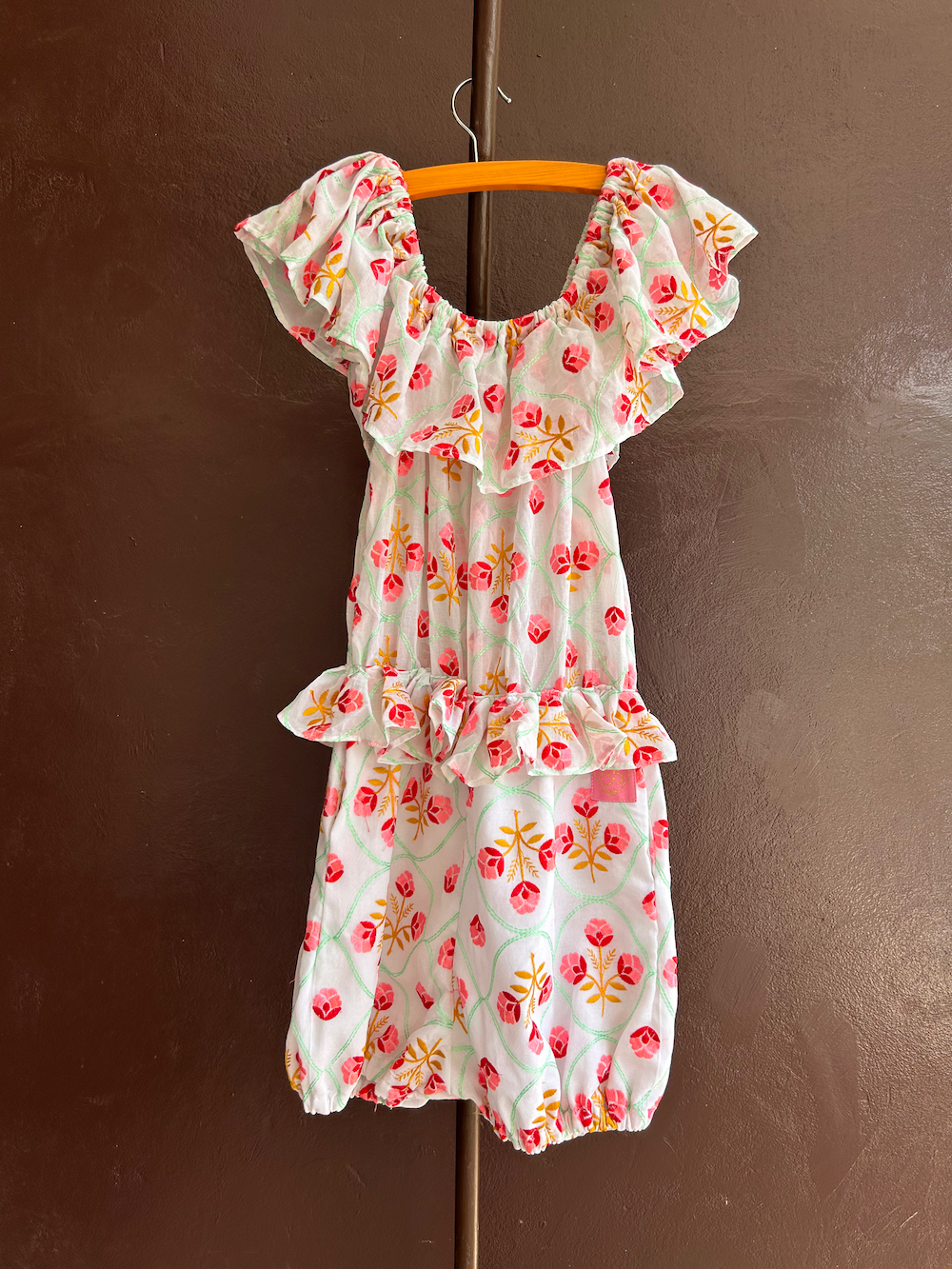 Frill Jumpsuit (Size M/L) / Short