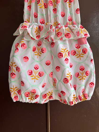 Frill Jumpsuit (Size M/L) / Short