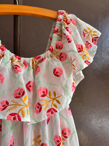 Frill Jumpsuit (Size M/L) / Short