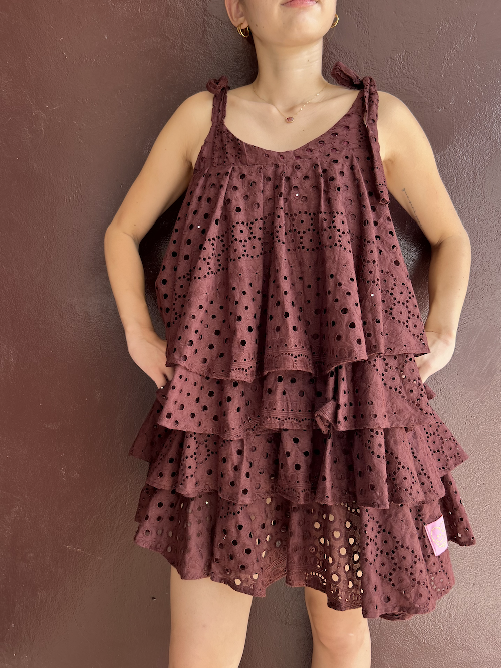 4-tier volume dress (Size S/M) 