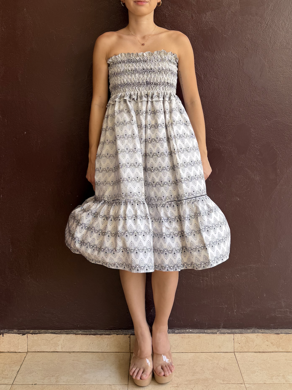 2WAYS ベアトップドレス / Medium